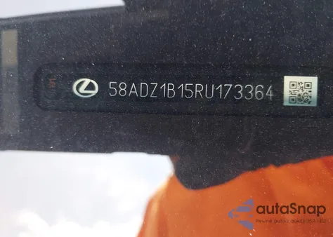 2024 Lexus Es 350 из США, поврежденный, VIN 58ADZ1B15RU173364